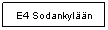 Tekstikehys: E4 Sodankyln
